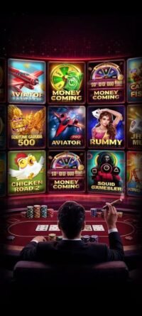Gem7 App mobile gaming application home screen